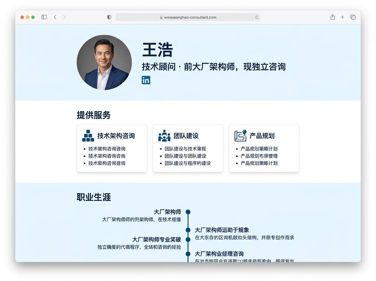 王浩 的个人主页